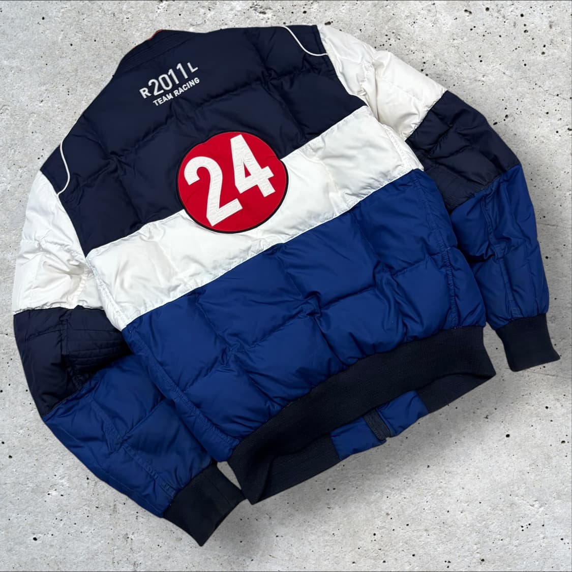 [L] 폴로 랄프로렌 RL 성조기 레이싱 패딩 자켓 C953 상품이미지2