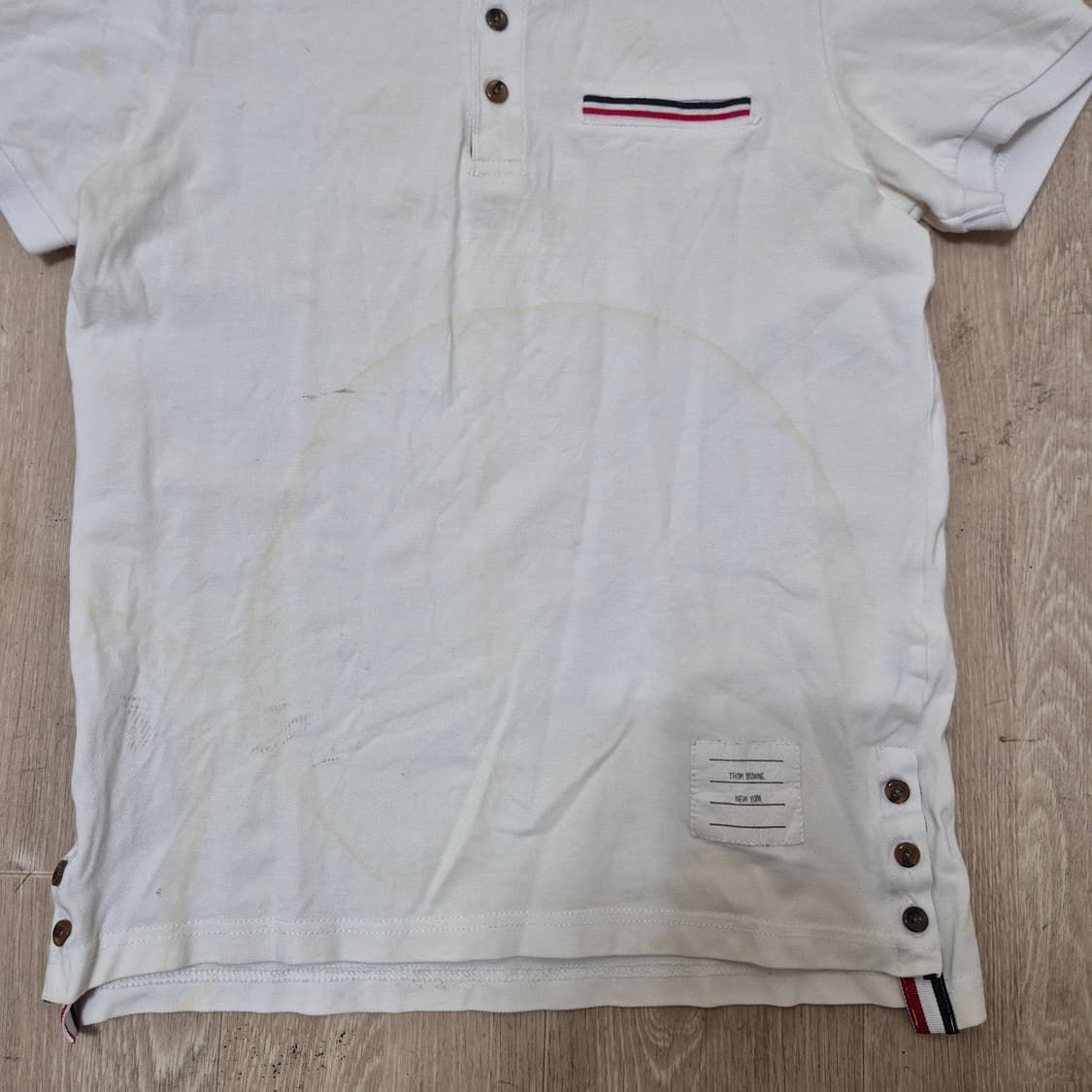 톰브라운 뉴욕 반팔 카라티 상품이미지3