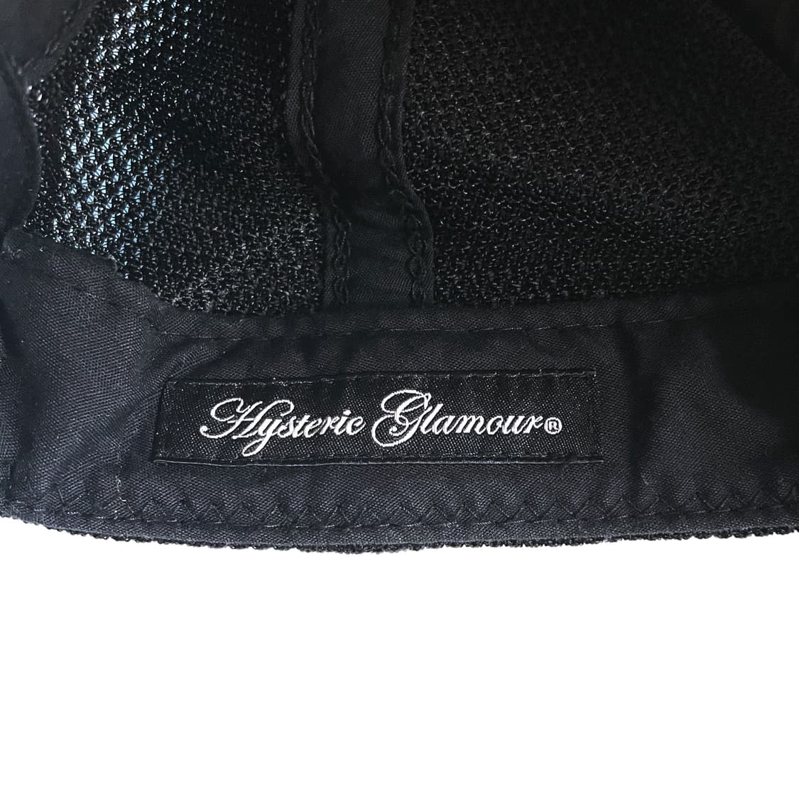 히스테릭글래머 메쉬캡 블랙/블랙 상품이미지3