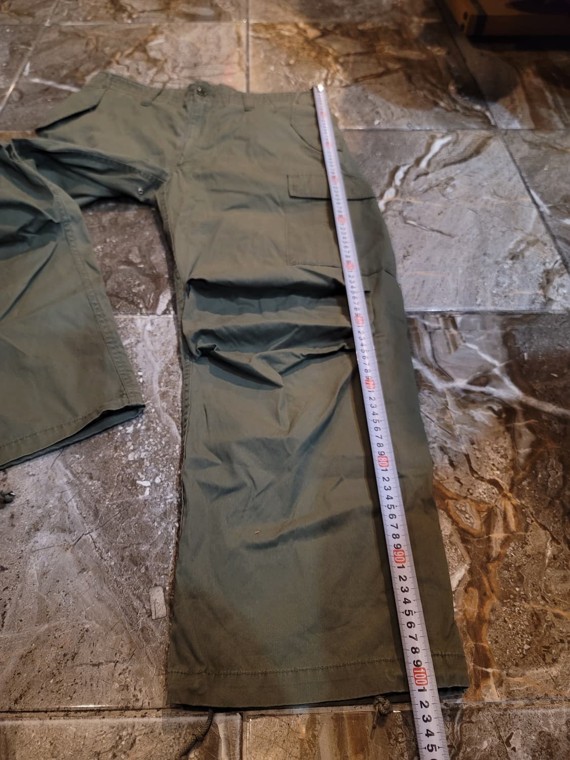 더블탭스 m65 올리브 카고팬츠  상품이미지9