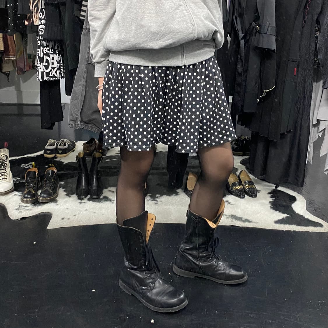 Shuca 도트 프릴 팬츠 상품이미지1