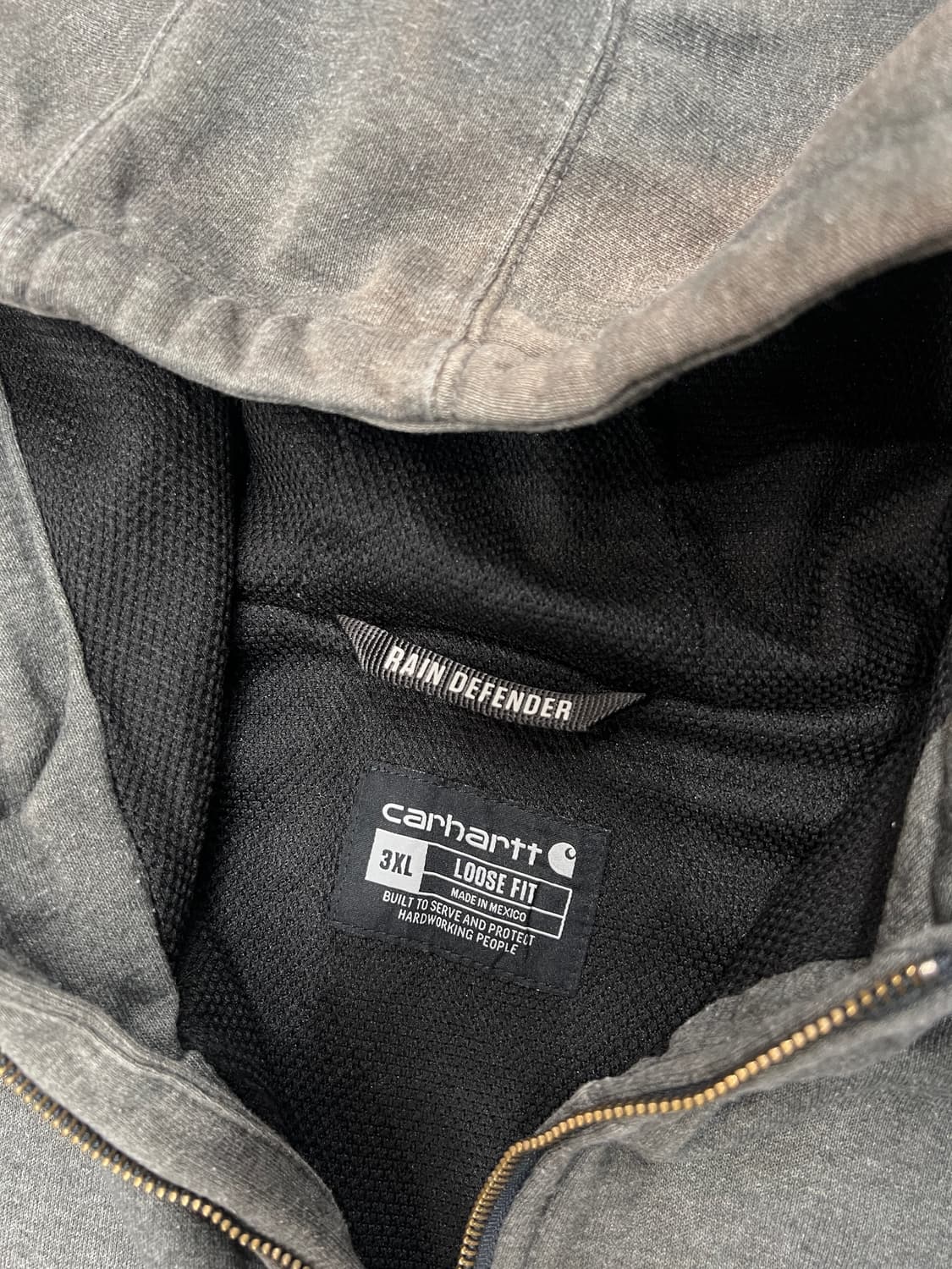 칼하트 레이디펜더 써멀 라인드 풀집업 후디 상품이미지5