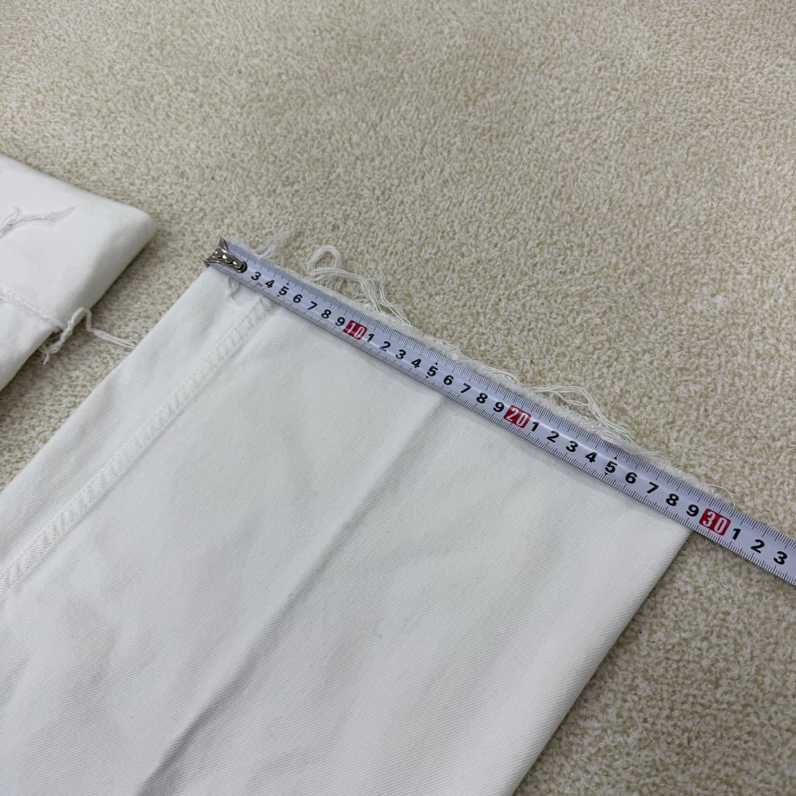 [165/66A] 자라 빈티지 와이드 데님팬츠 0119T2 상품이미지8