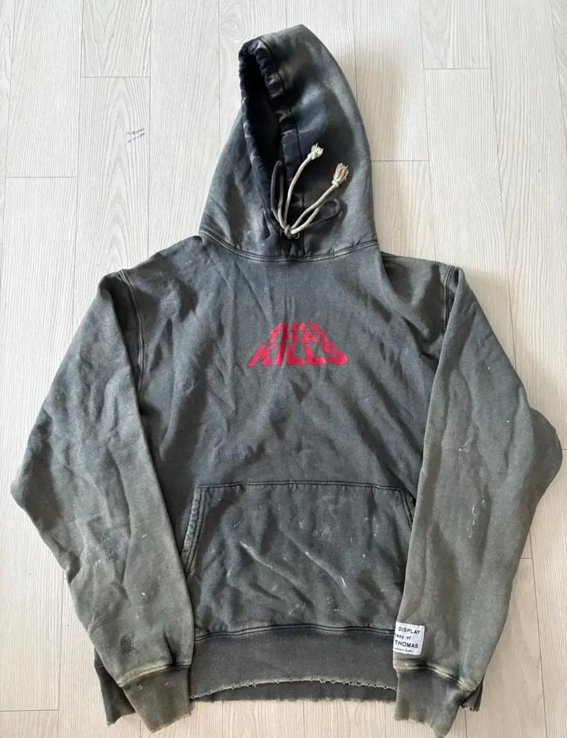 [XL] GALLERY DEPT ATK DISTRESSED HOODIE 상품이미지1