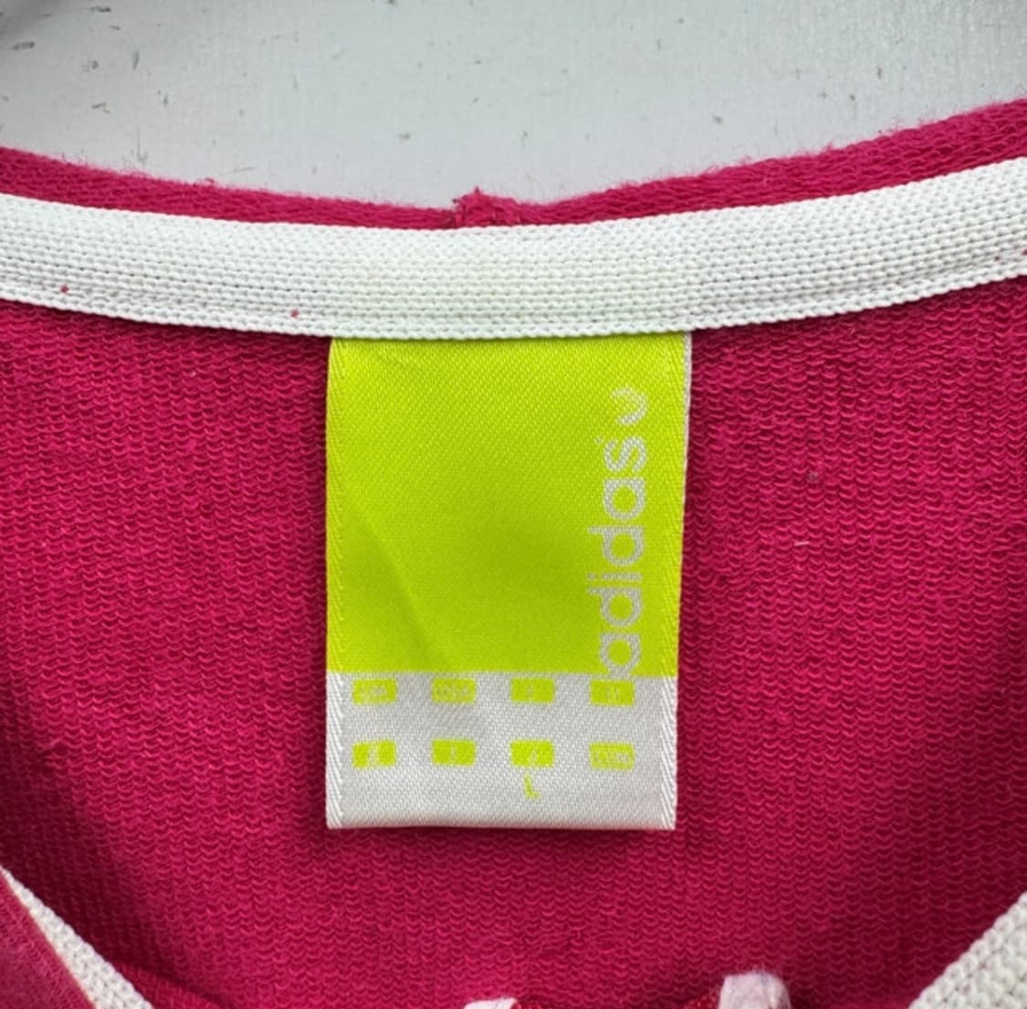 아디다스 후드집업 마젠타 상품이미지4