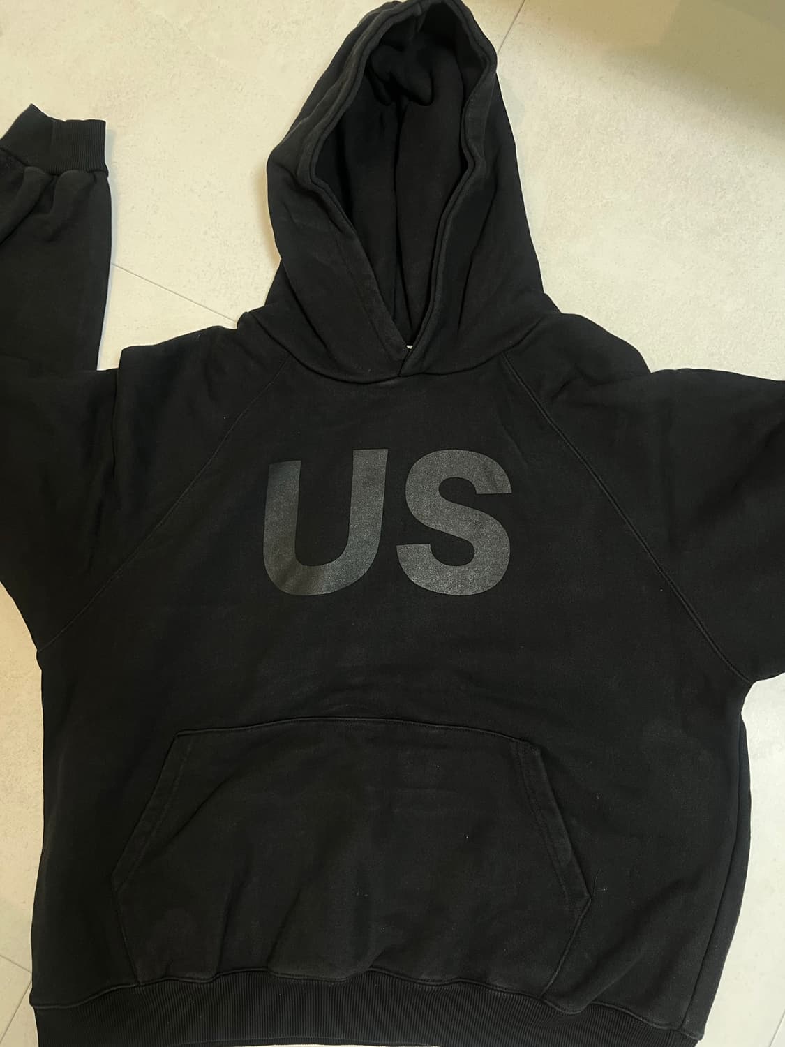 US HOODIE (BLACK) 상품이미지2