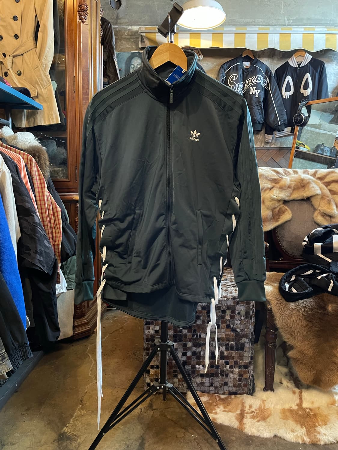 아디다스 올웨이즈 오리지널 레이스업 트랙탑 저지 자켓 상품이미지1