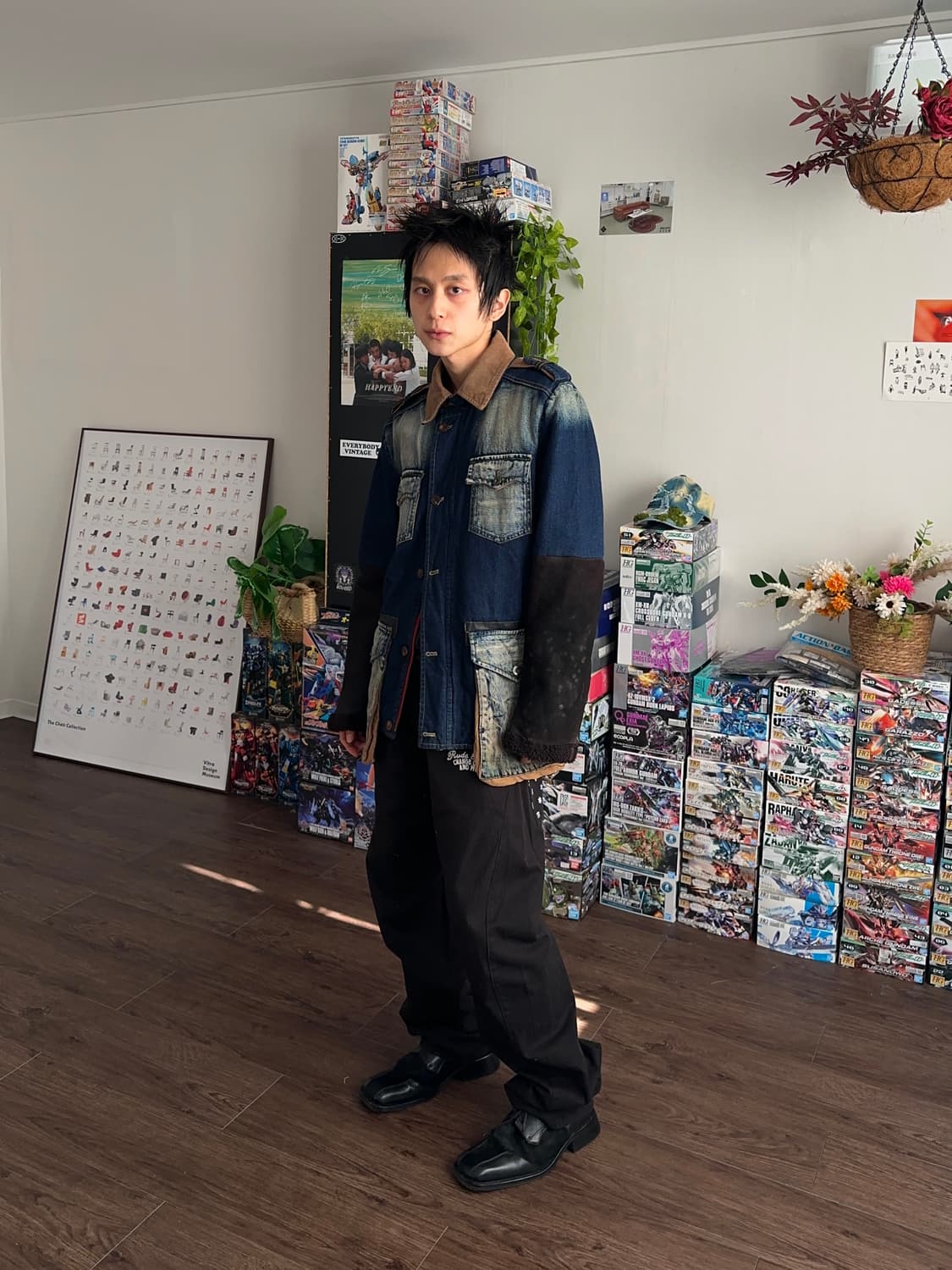 Gengy Homme 무통암즈 데님 필드 자켓 상품이미지2