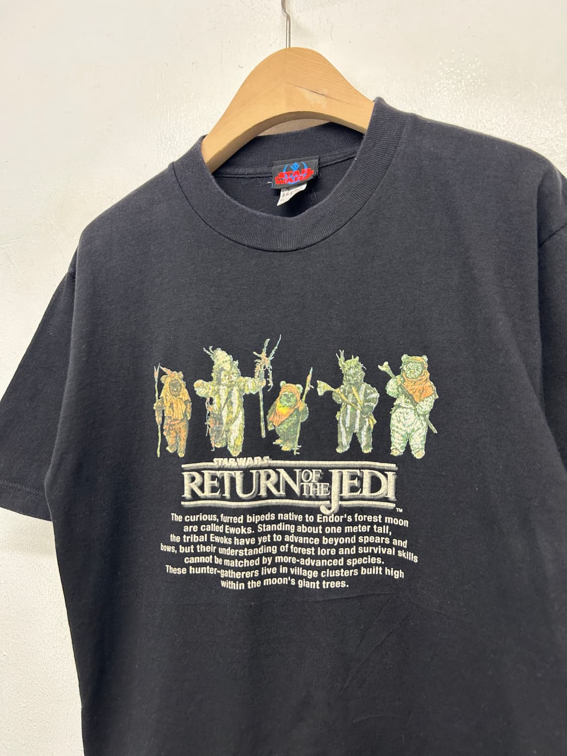 90s USA 스타워즈 제다이의 귀환 티셔츠 상품이미지2