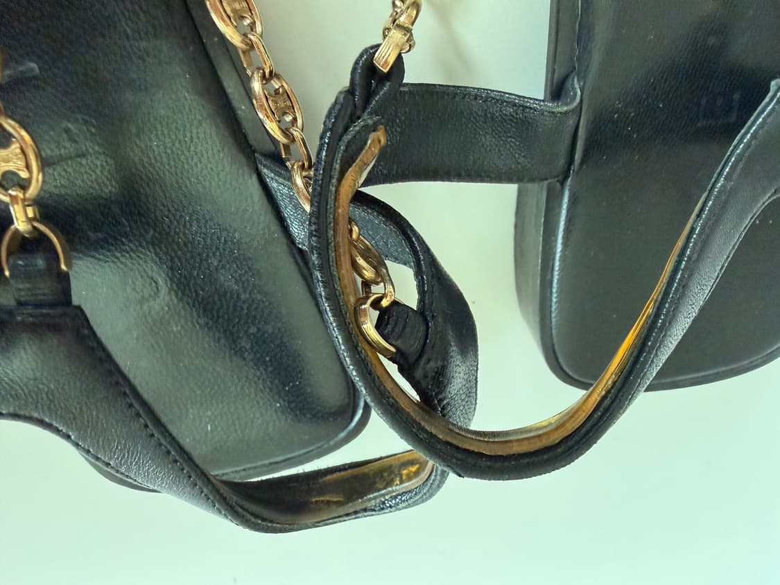 빈티지 셀린느 체인 샌들 상품이미지4