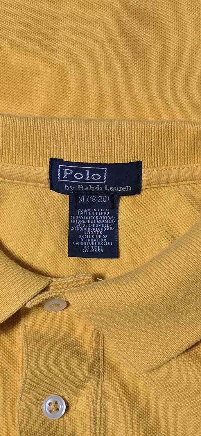 폴로 랄프로렌 빅포니 카라티 옐로우 66 상품이미지3