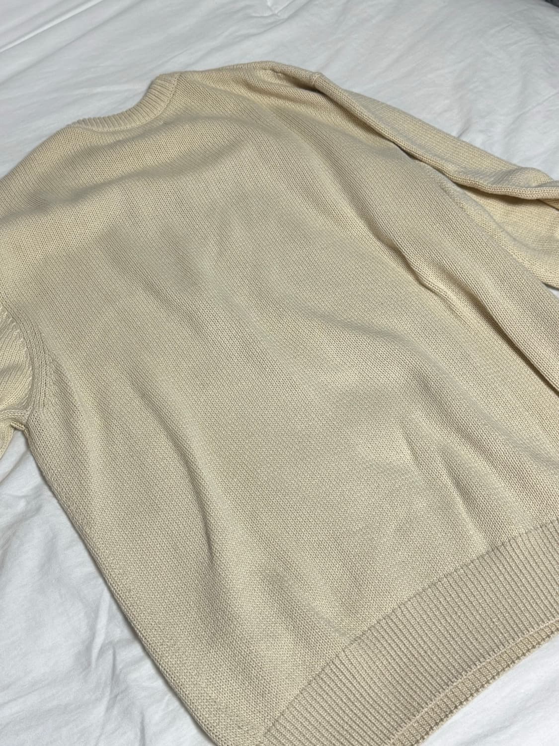 스투시 컬리 s 스웨터 내추럴 L사이즈 상품이미지7