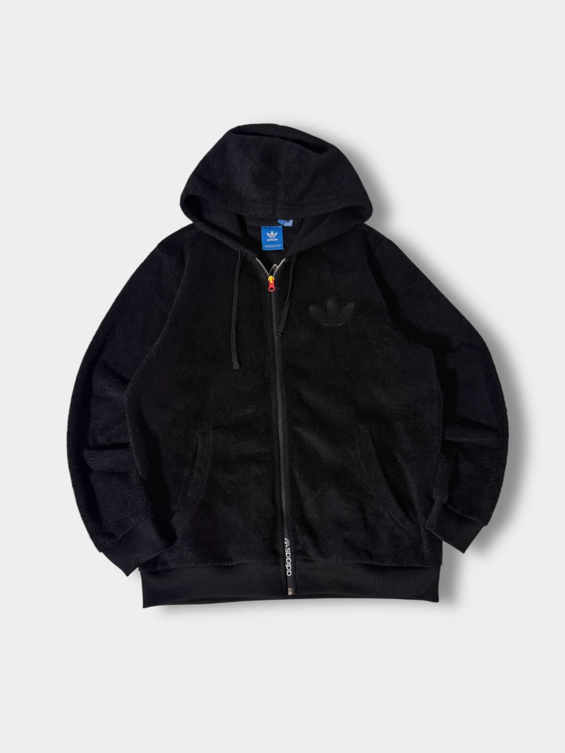 아디다스 루즈핏 카모 빅로고 파이어버드 플리스 후드집업 상품이미지2