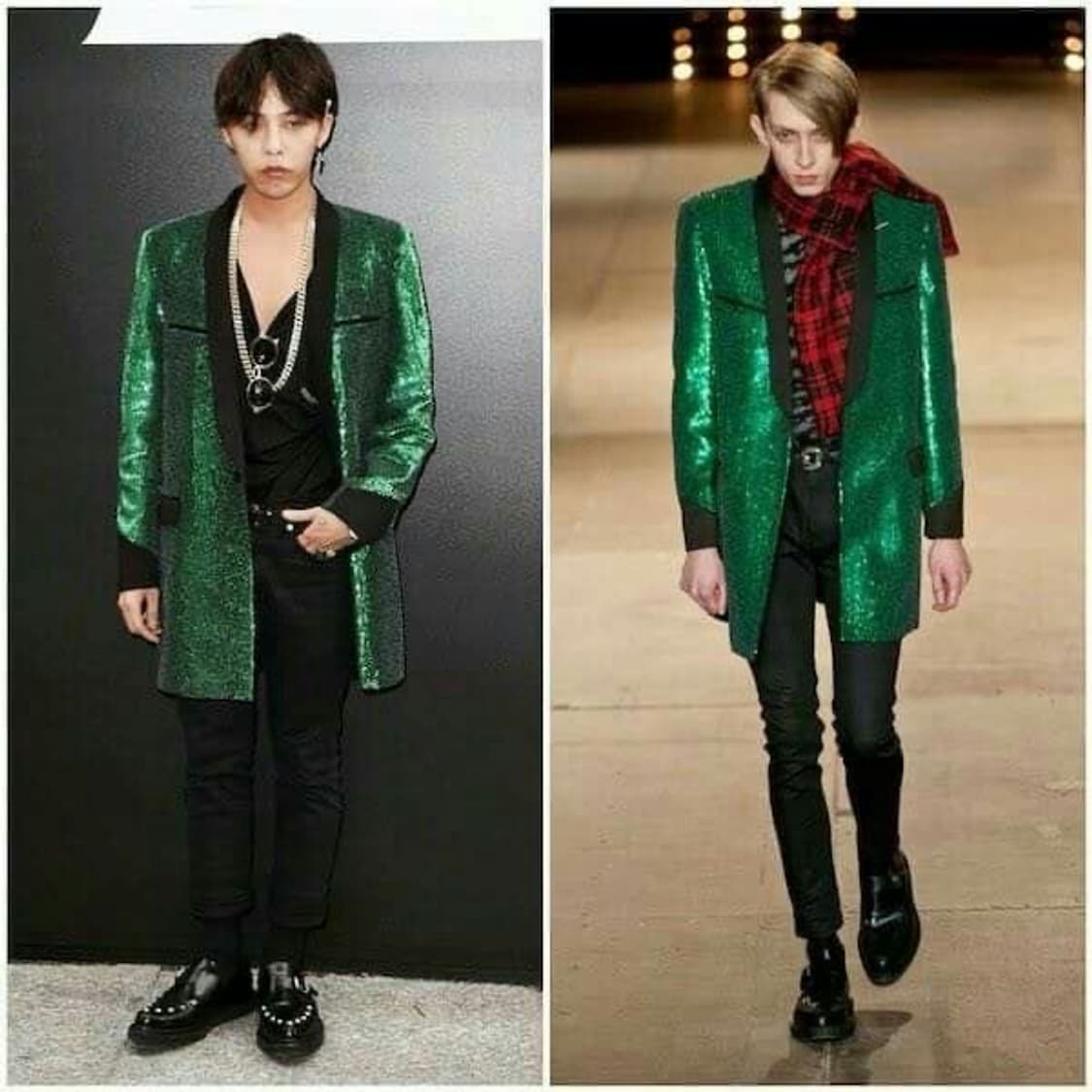 생로랑 14FW 스터드 몽크 스트랩 클리퍼 상품이미지1