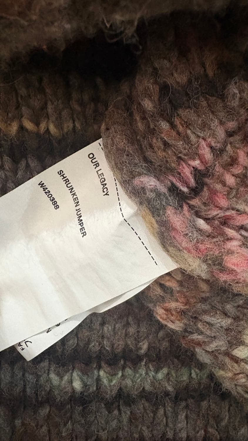 TTF✳️아워레가시 크롭 니트 상품이미지5