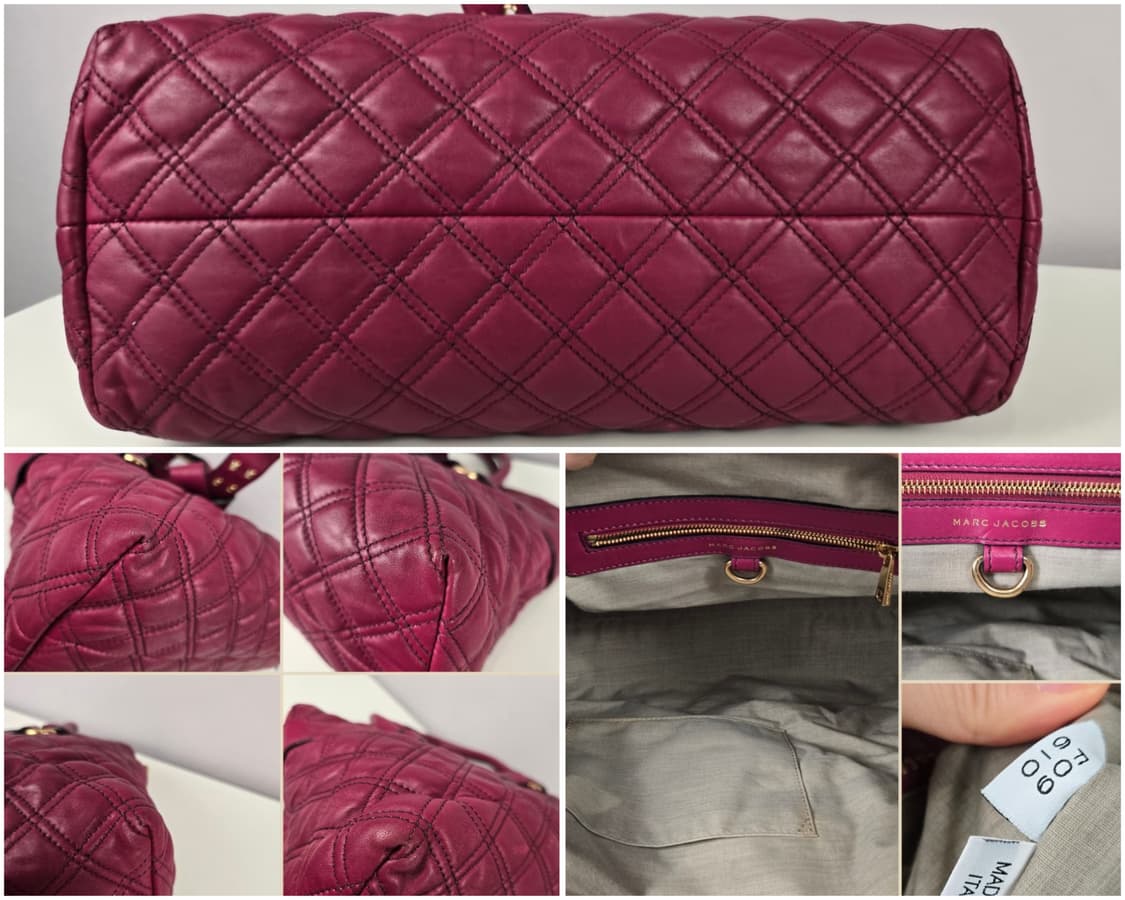 마크제이콥스 브루나 퀼팅 레더 램스킨 토트백 가방 정품 Bruna bag 상품이미지10