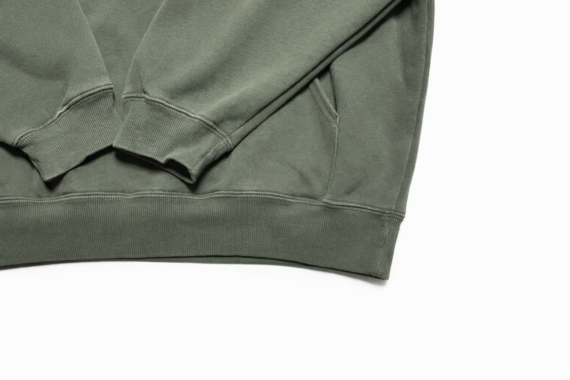 USA 00s 미국 빈티지 워크웨어 멕시코 생산 올리브 칼하트 후드티 상품이미지5