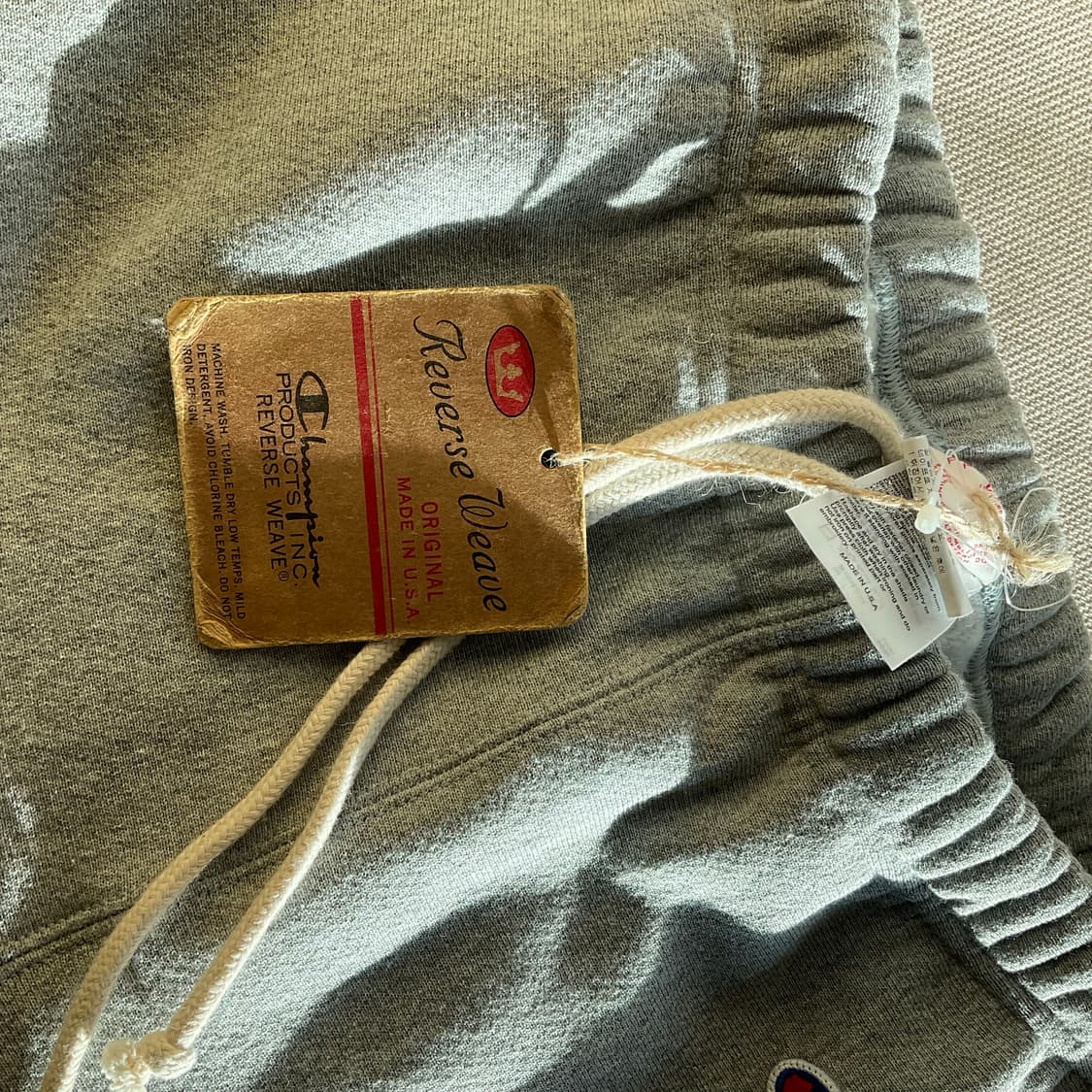 챔피온 레드택 리버스위브 스웻팬츠 L 새상품 상품이미지5