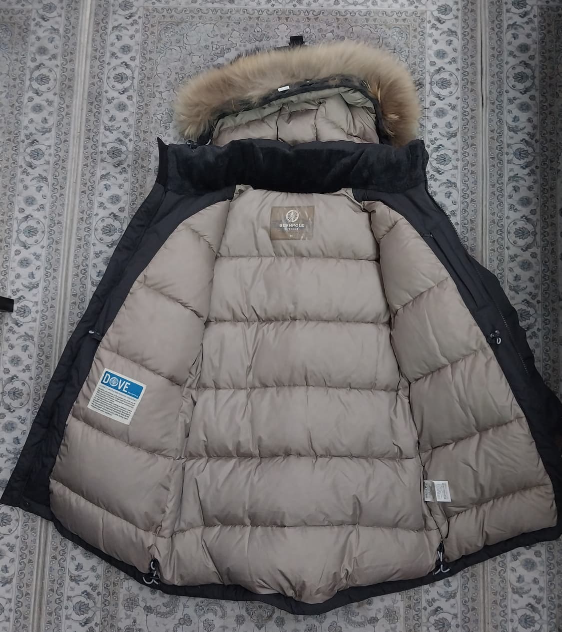 빈폴 구스 후드 패딩 90 (라쿤털후드분리됨) 상품이미지2