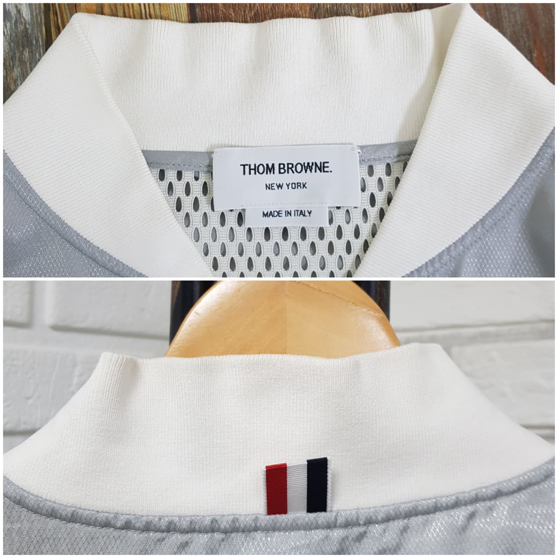 [2/100~105/정품] 톰브라운 4바 봄버자켓 상품이미지7