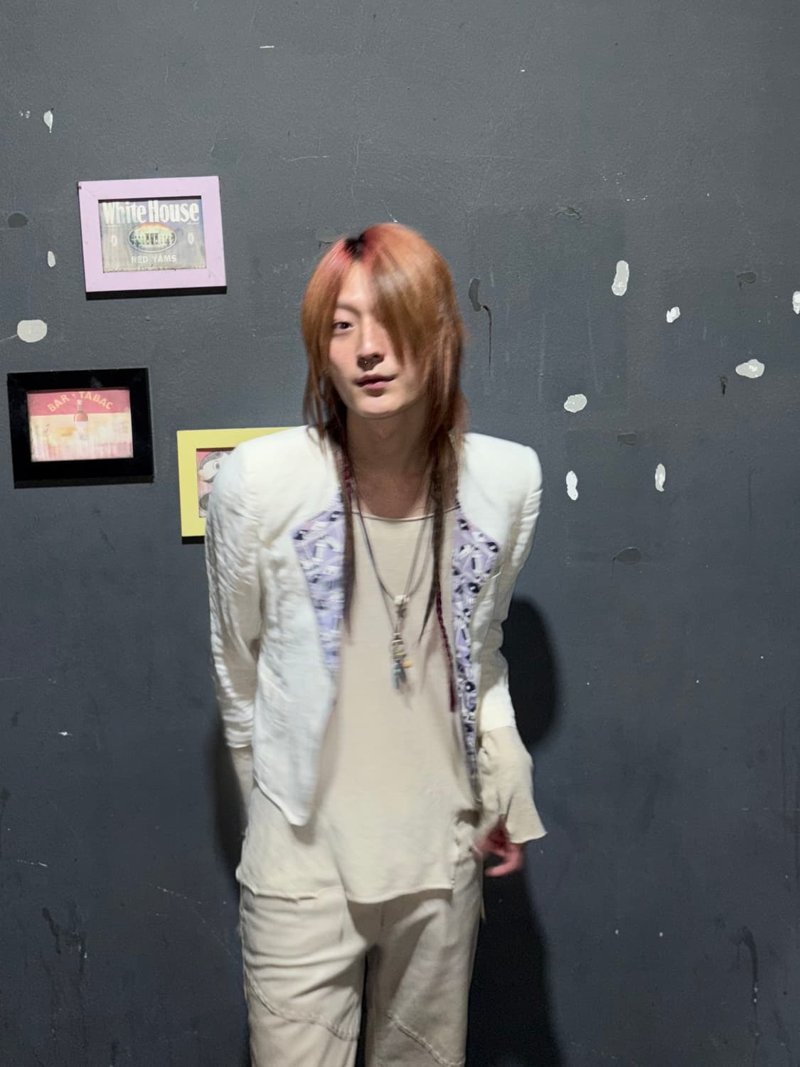 Padded Shoulder Linen Jacket 상품이미지10