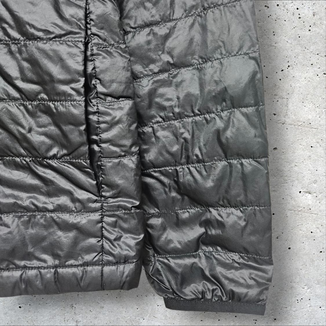 블랙 경량패딩 (90/S) 상품이미지4