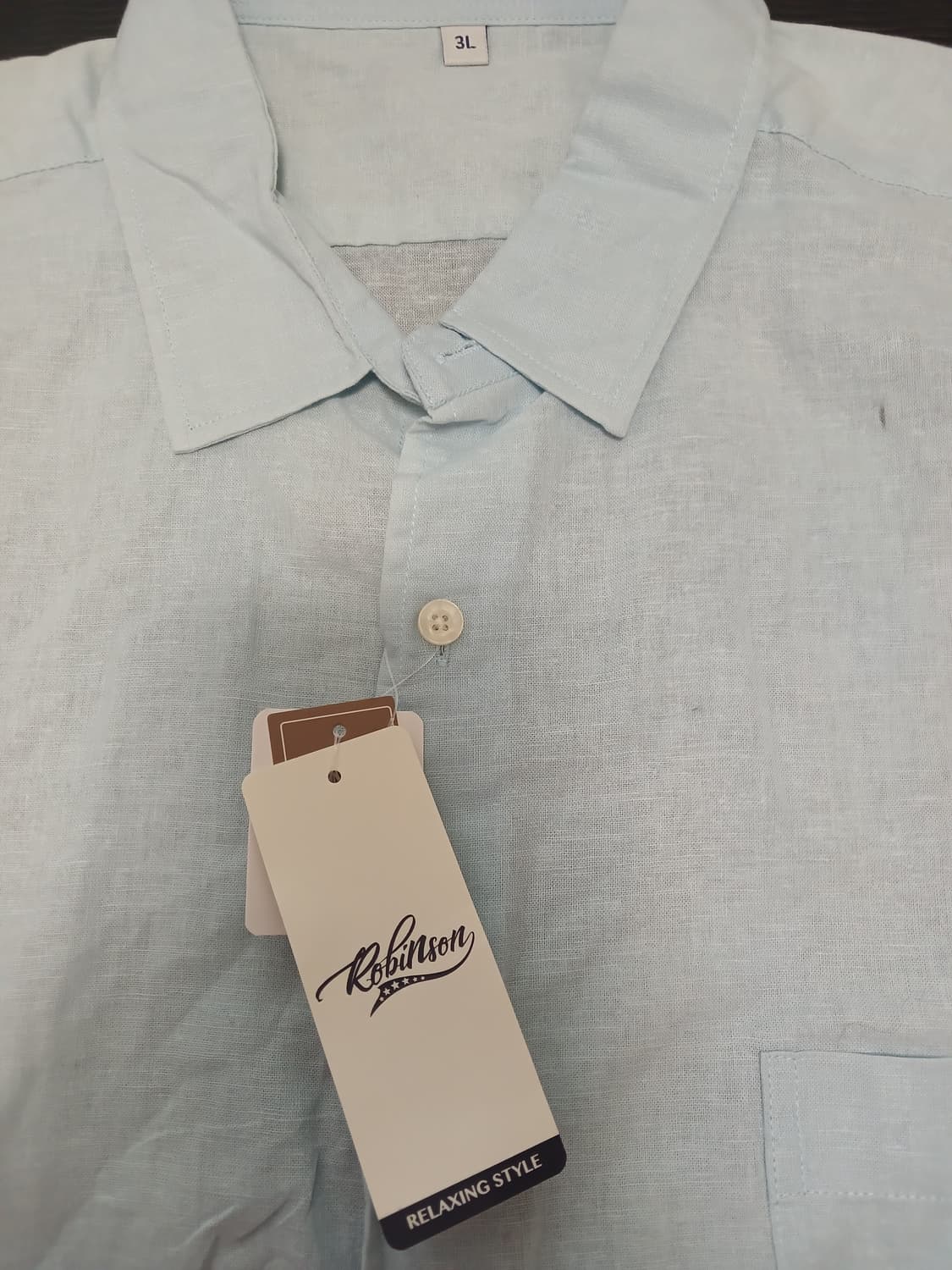Robinson 린넨 블렌디드 셔츠 상품이미지2