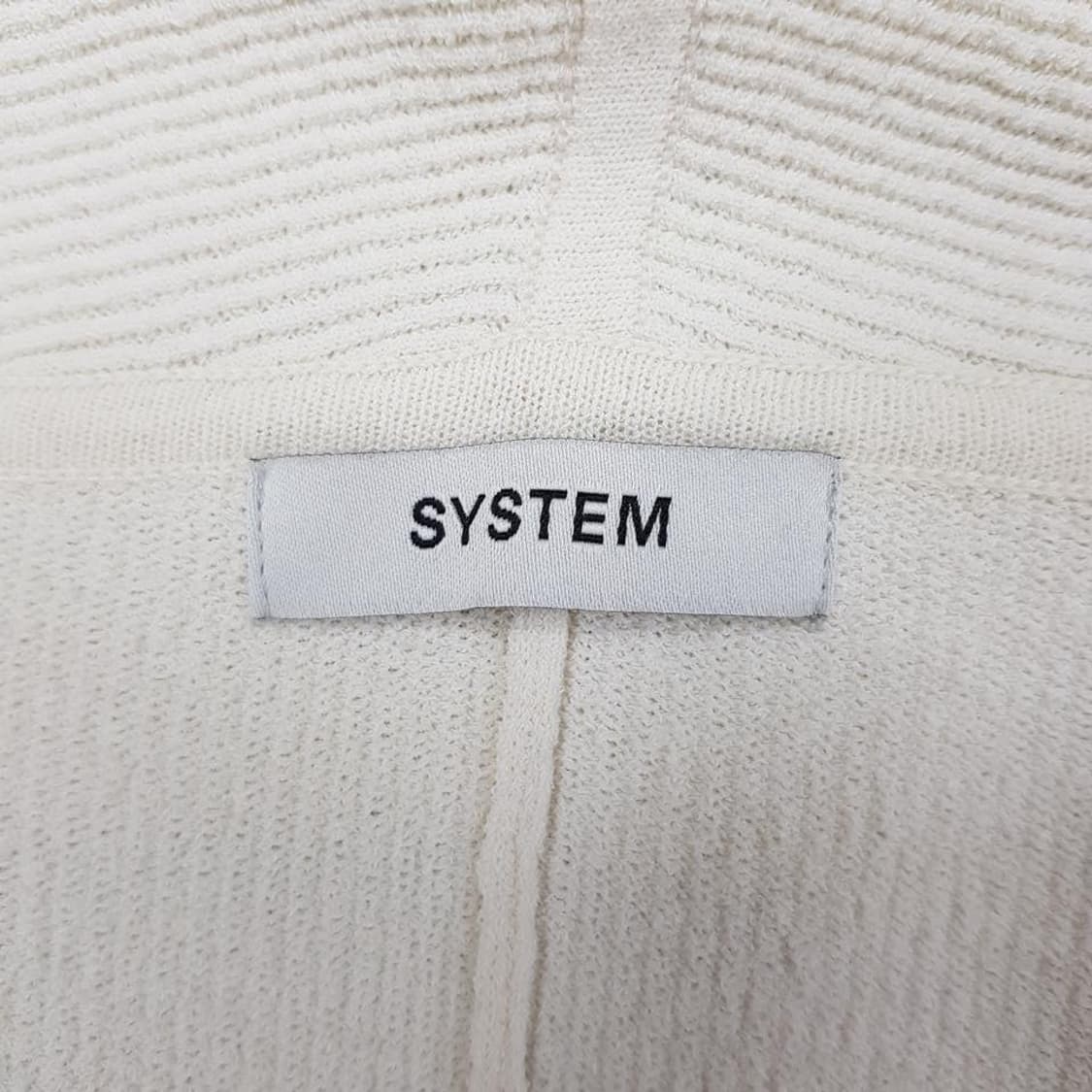 한섬 시스템 2022 AACENTRE22 카라 니트 베스트 F사이즈 상품이미지6