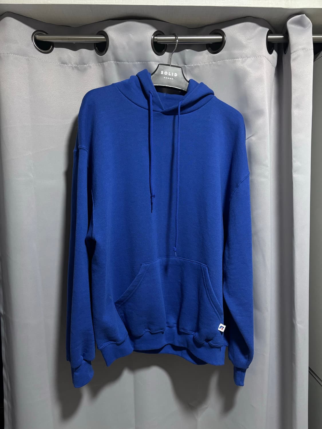 [L]90s 러셀 후드 블루 상품이미지1