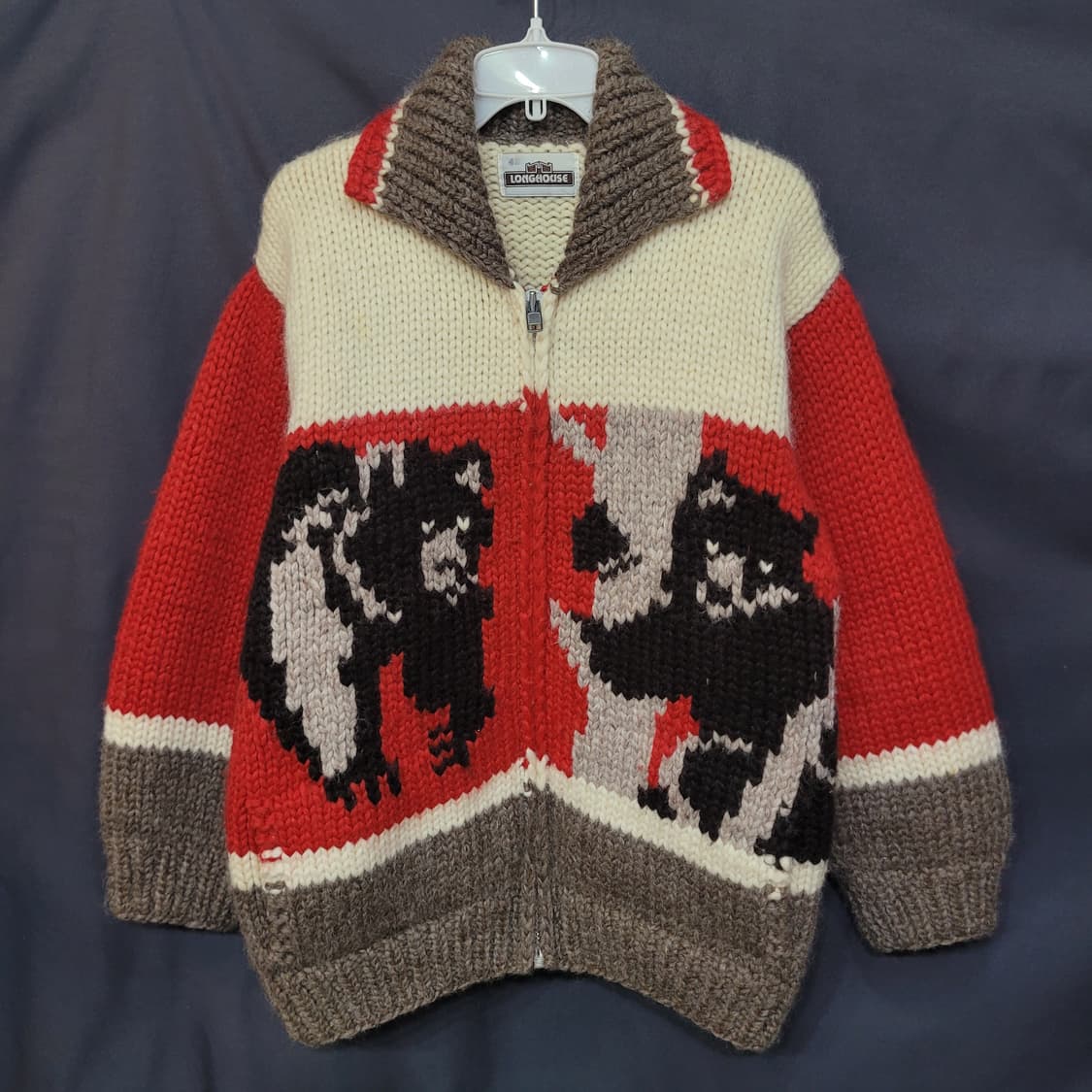 CANADA LONG HOUSE 캐나다 헤비울 베어 코위찬 희귀템  상품이미지8