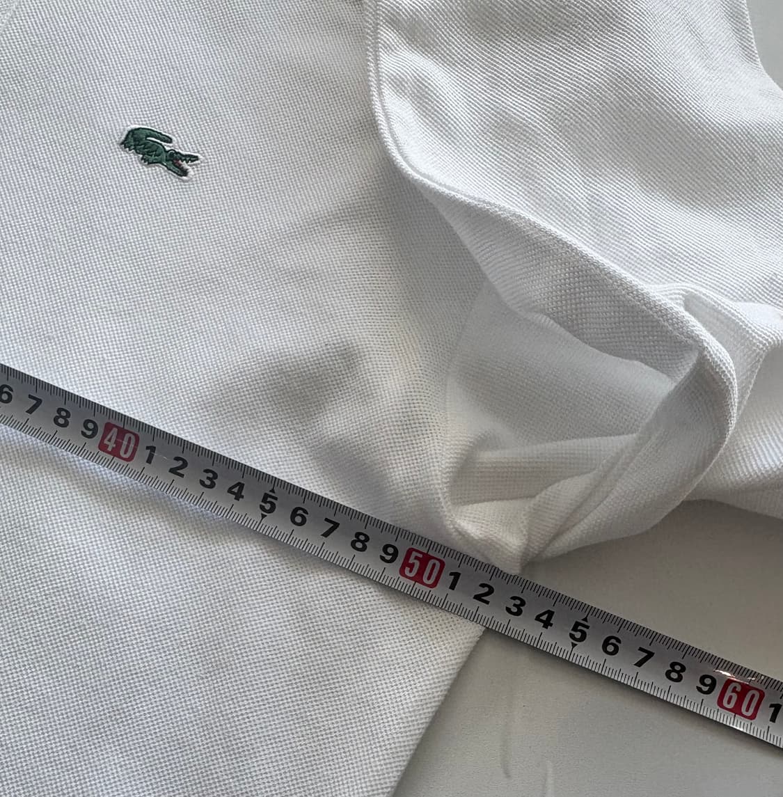 라코스테 화이트 카라티  상품이미지6