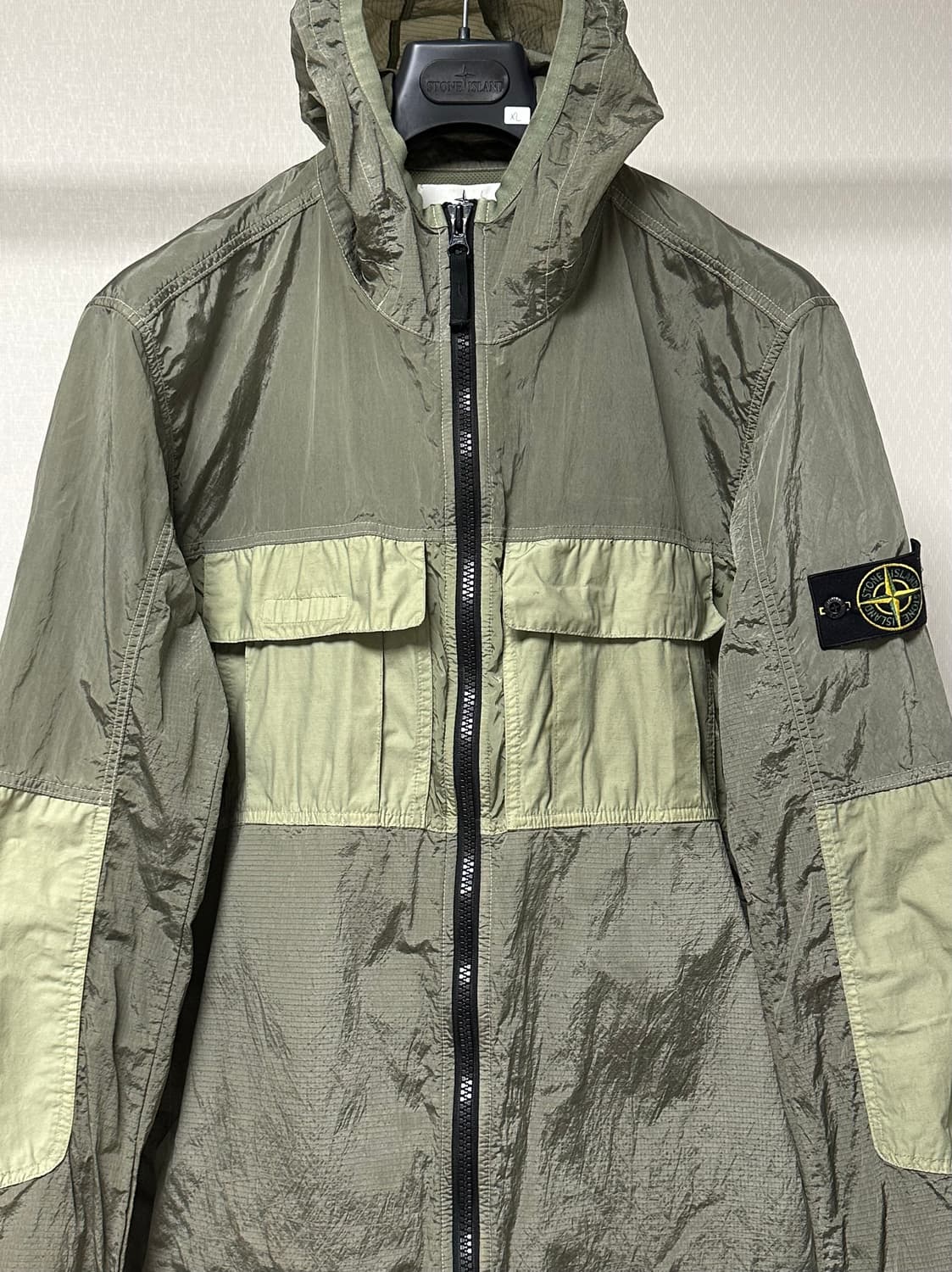 스톤아일랜드 나일론메탈 립스탑 자켓 XL(105-110) 국내판 상품이미지1