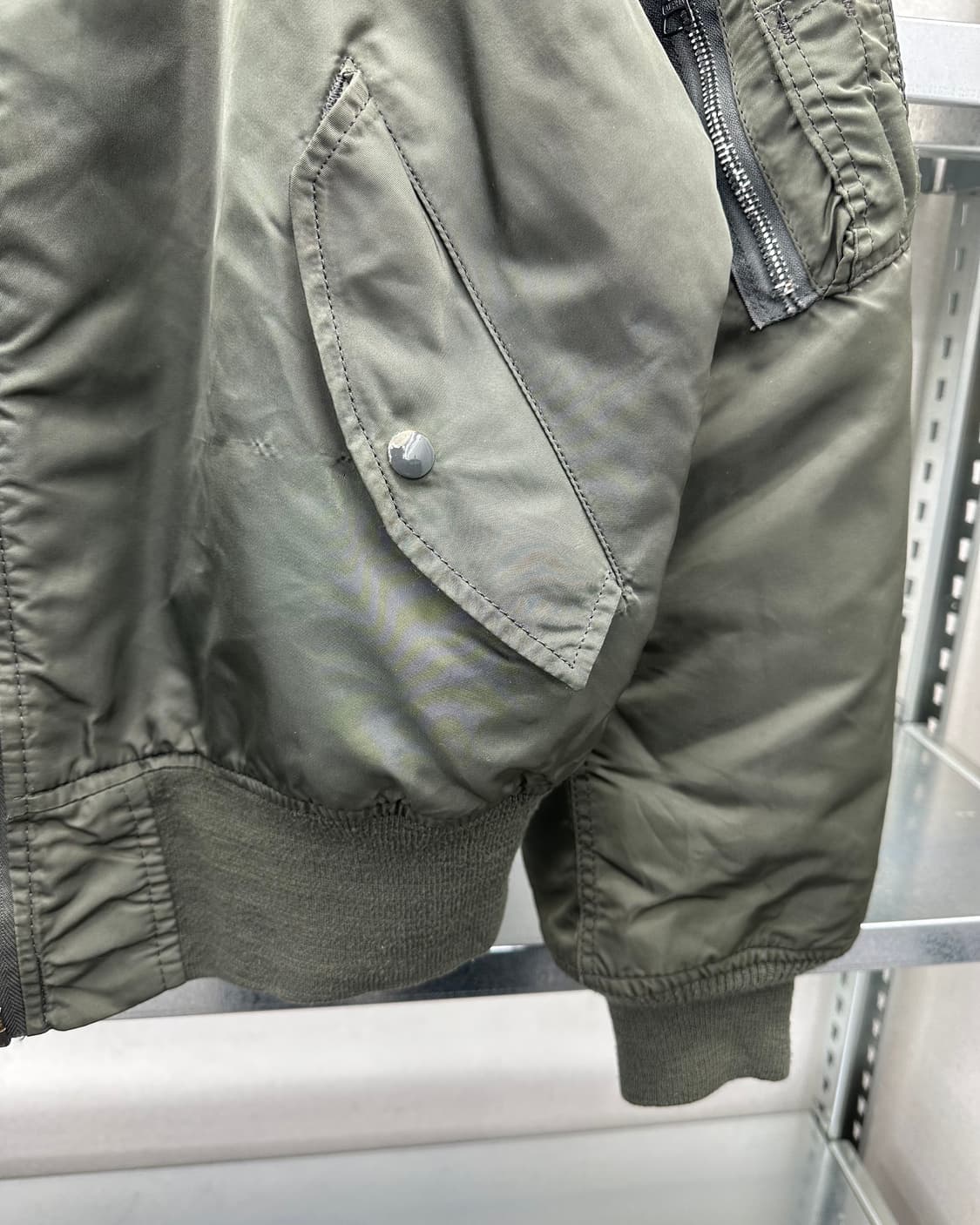 (XL)90'S ALPHA M-65 항공자켓-M1986 상품이미지5