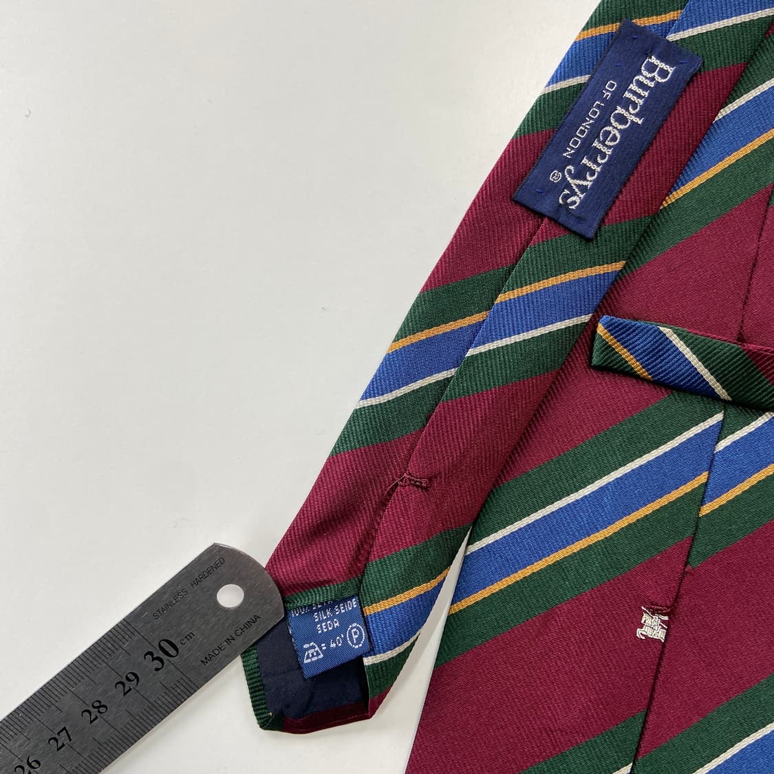 버버리 (Burberry) 심플로고 정품 명품넥타이 상품이미지5