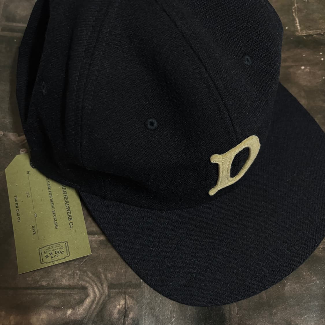 도그앤코 베이스볼 캡 블랙 상품이미지2