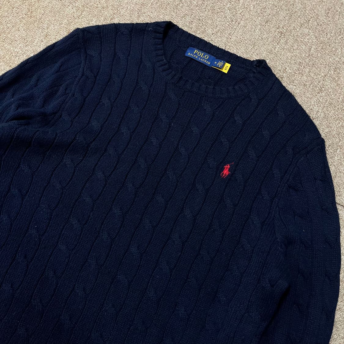 신형 폴로 랄프로렌 꽈배기 니트 상품이미지2