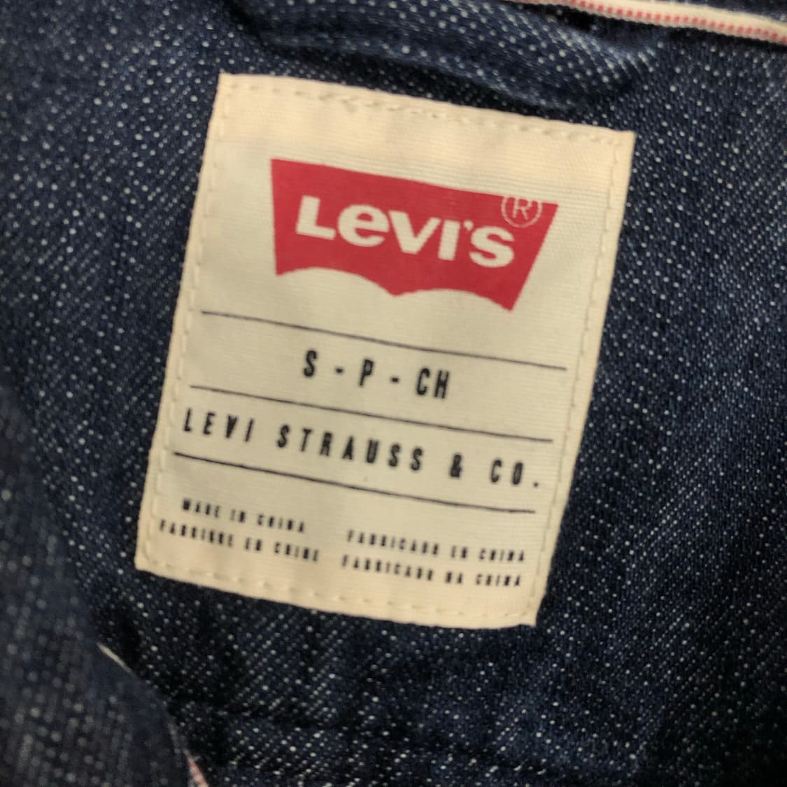 리바이스 웨스턴 데님 셔츠 상품이미지4