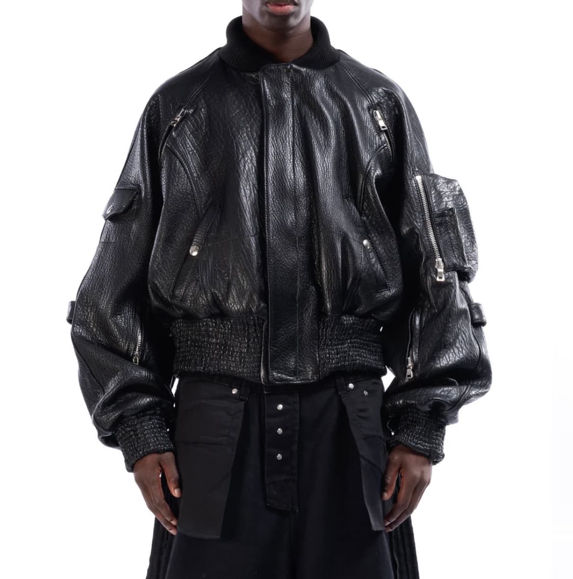 nofaith studios leather bomber 상품이미지2