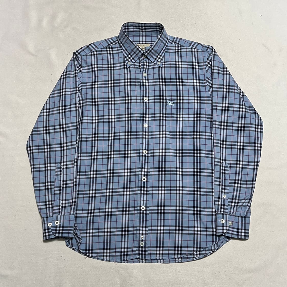 M 버버리 노바체크 원포켓 셔츠 상품이미지2