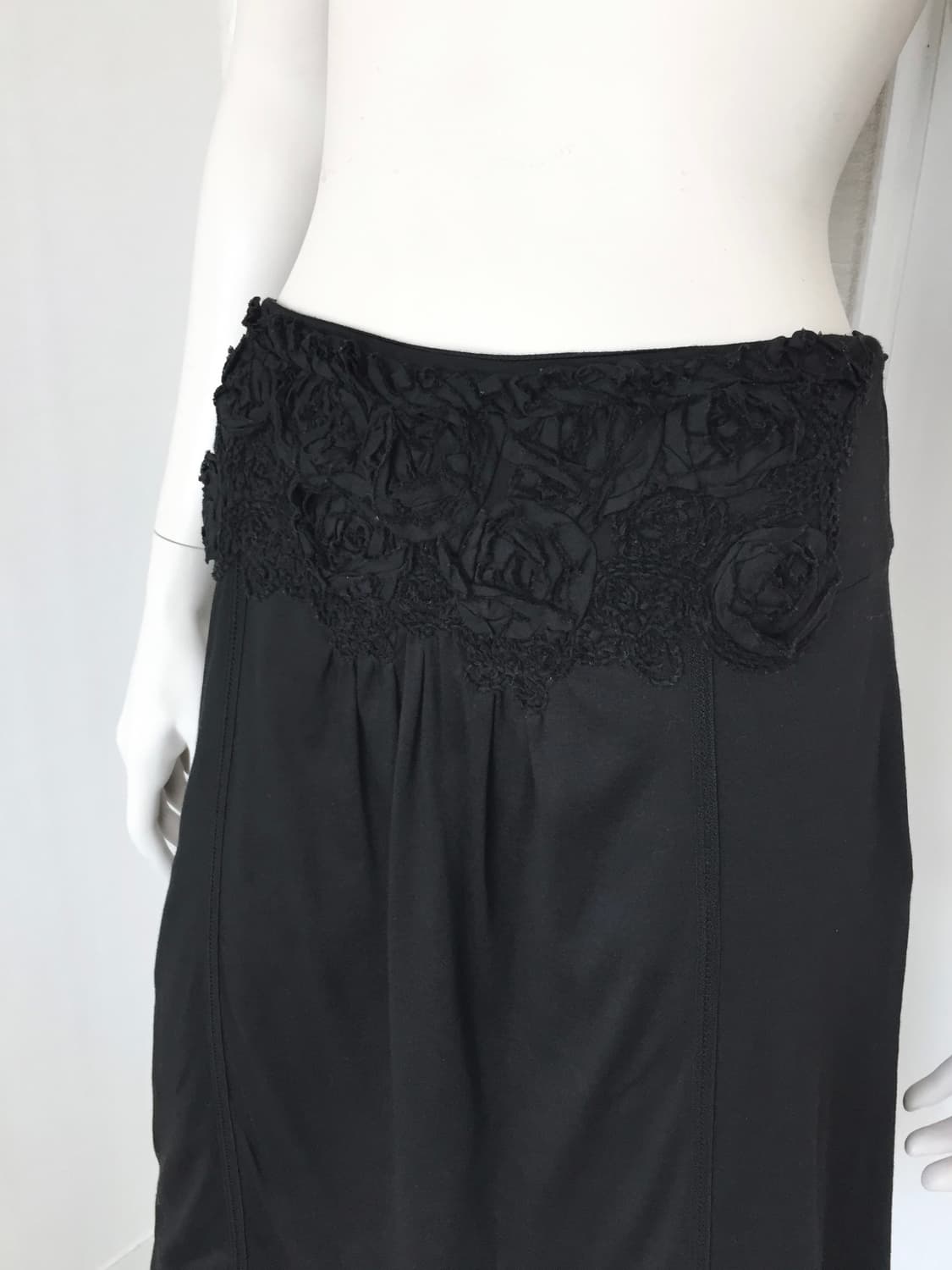 Japan Mini Corsage Appliqué Skirt 상품이미지5