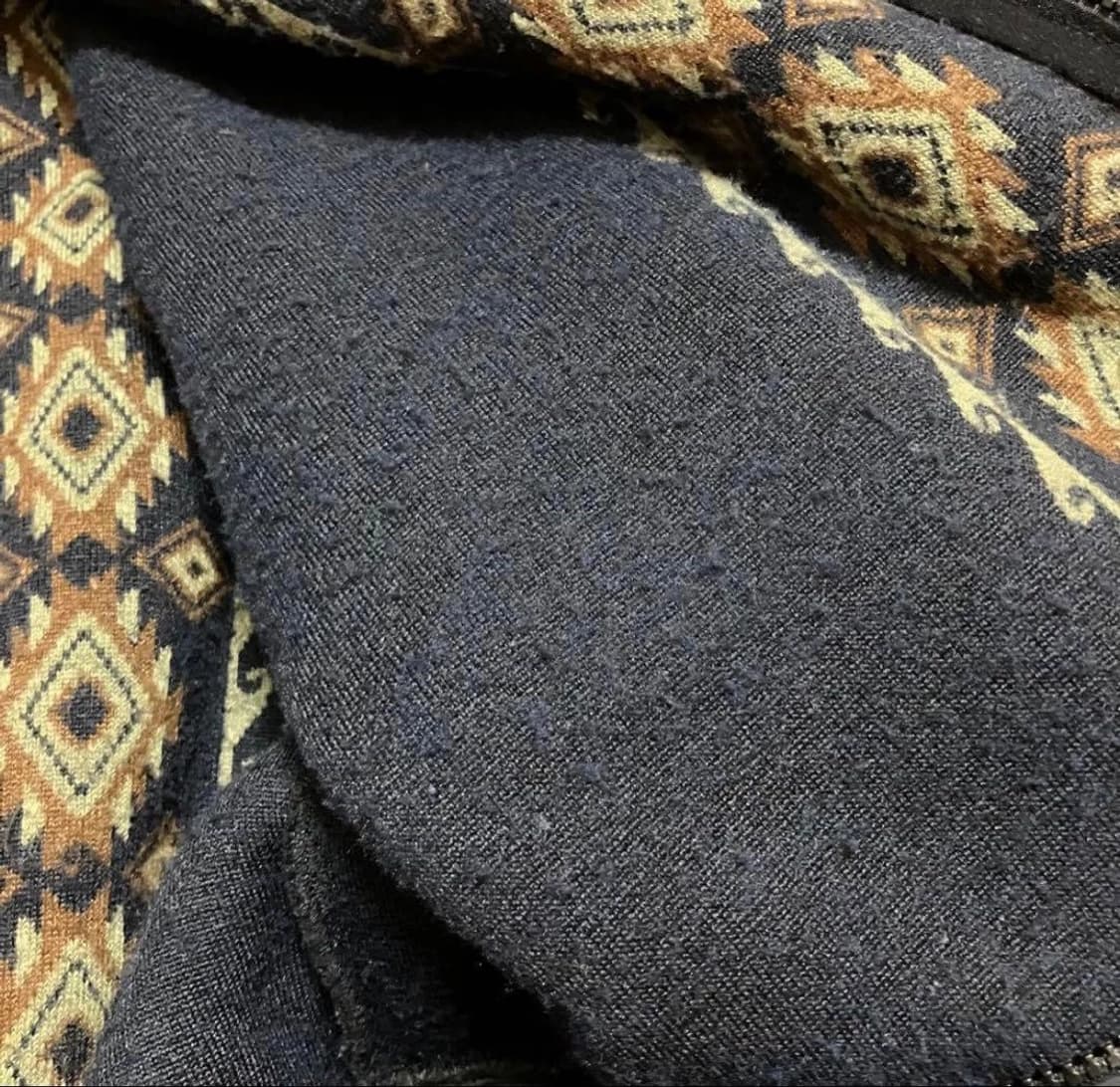 스투시 x 리마 자카드 쉐르파 자켓 블랙 상품이미지10