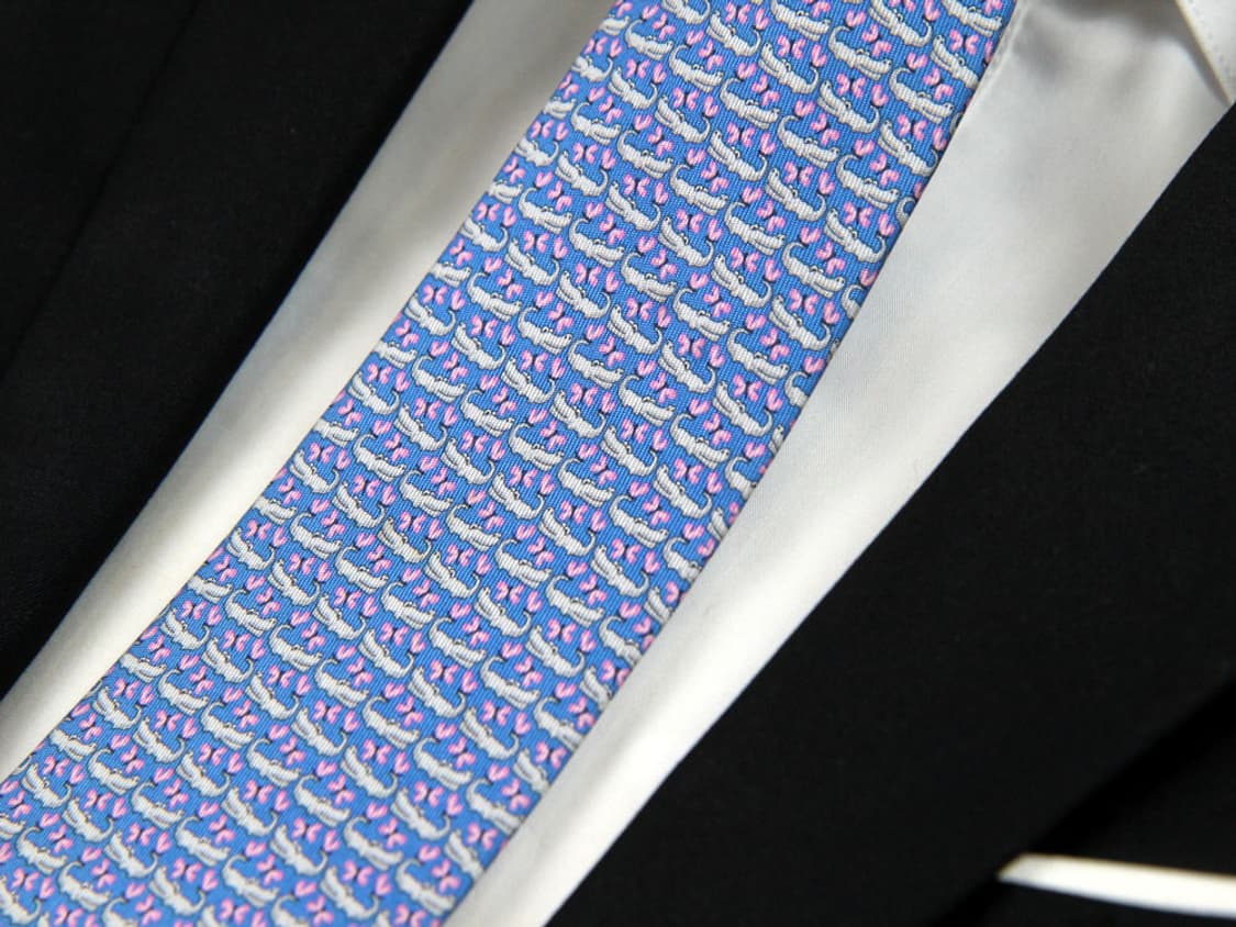 페라가모 8.4cm A등급 신형 남자 명품 넥타이 상품이미지5