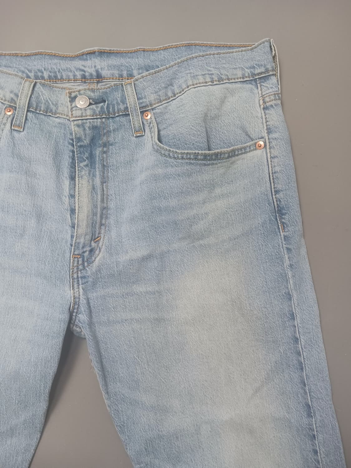 [36] 리바이스 502 연청 레귤러 테이퍼드진 청바지 상품이미지4