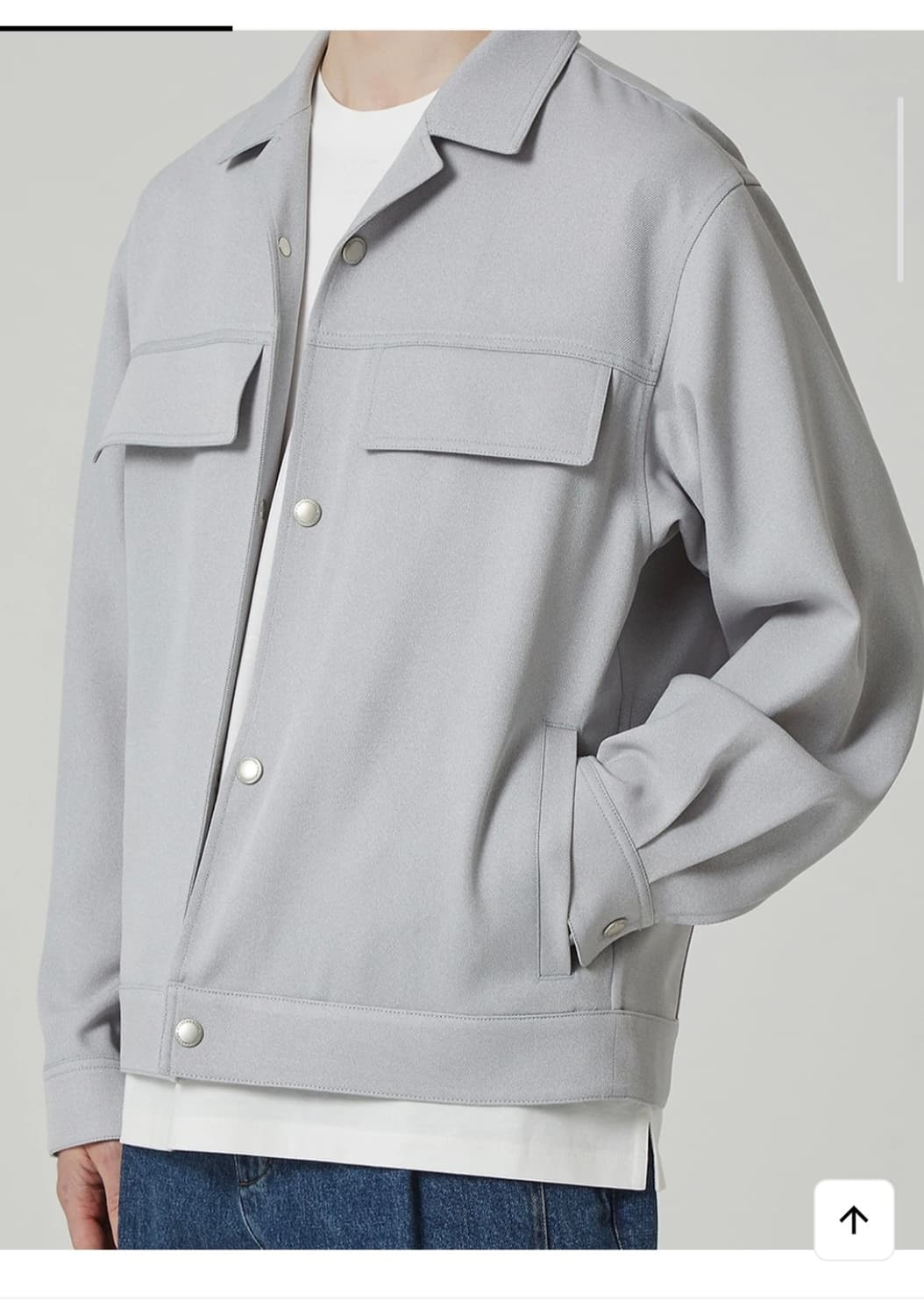 커스텀멜로우 포켓 자켓 셔츠 남자105 상품이미지2