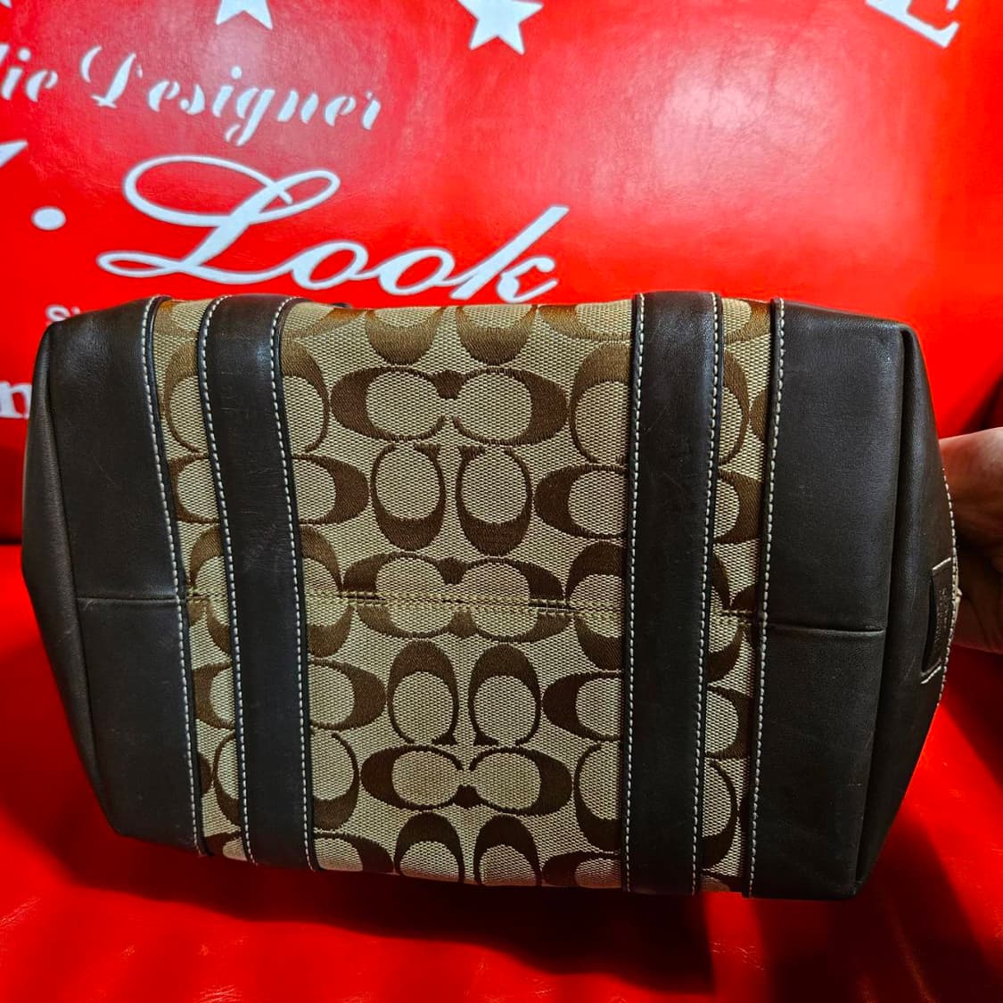 코치(Coach) 빈티지 시그니쳐 블라 숄더백 상품이미지6