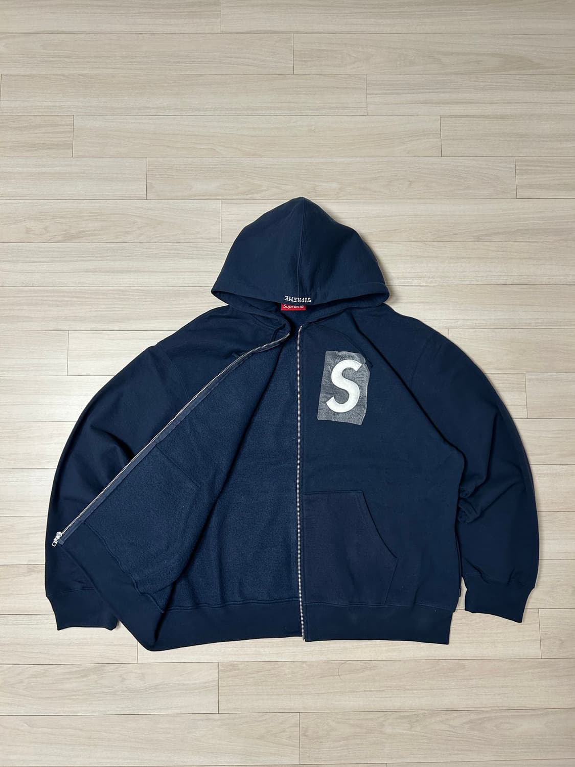 (XL) 슈프림 s로고 후드 집업 -24fw 상품이미지2