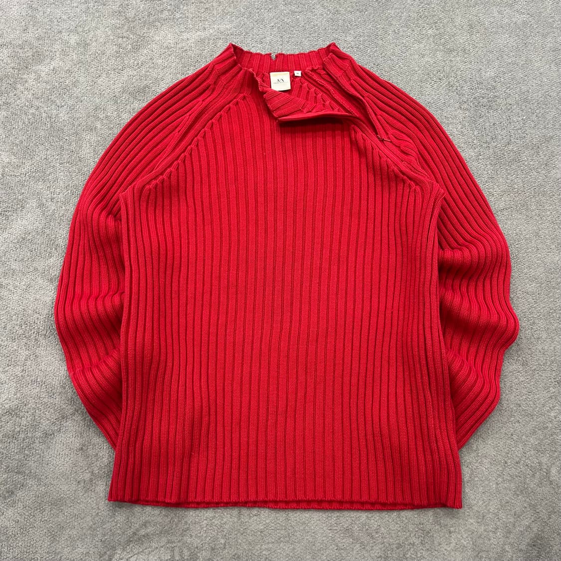 M 아르마니익스체인지 사이드 집업 니트 상품이미지2