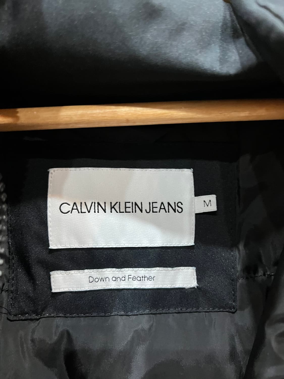 캘빈클라인 여성 덕다운 퍼 롱패딩 M 상품이미지6