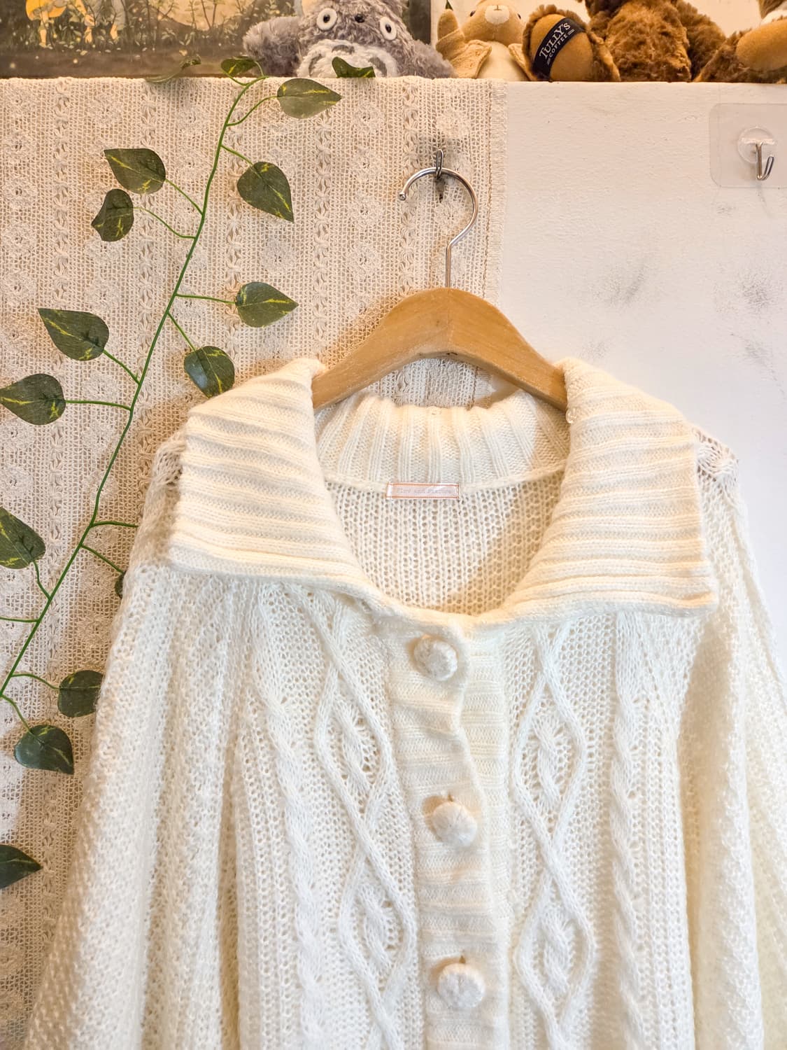 퓨어 케이프 가디건 상품이미지2