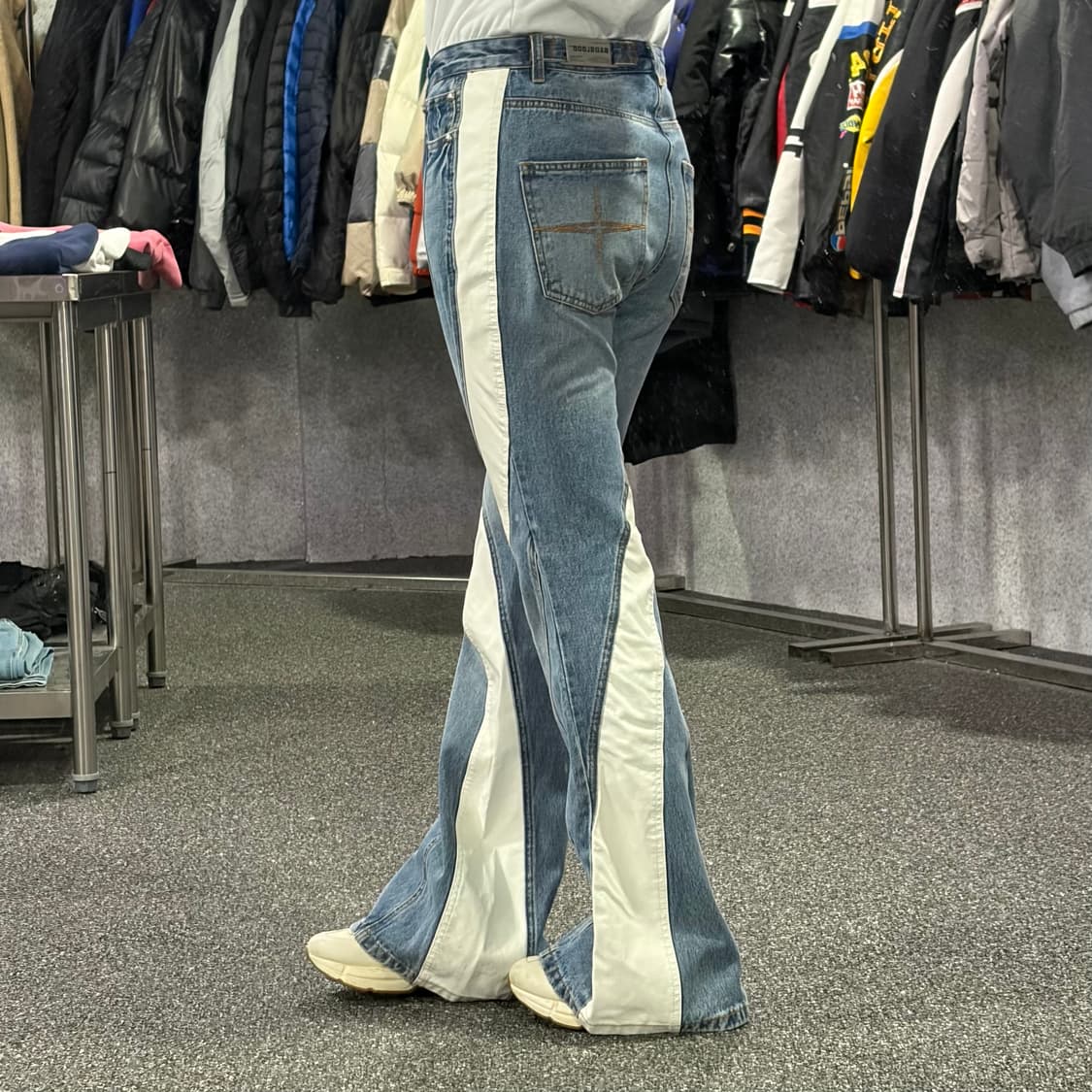 배드블러드 던칸 부츠컷 데님 팬츠 B4100 상품이미지2